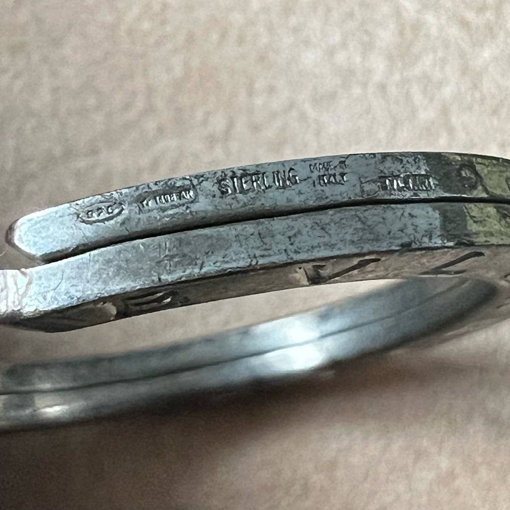 Bvlgari Silver Ring - Picture 7 of 8